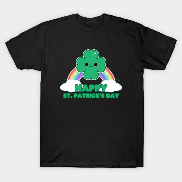 Happy St. Patrick's Day T-Shirt by Sasyall